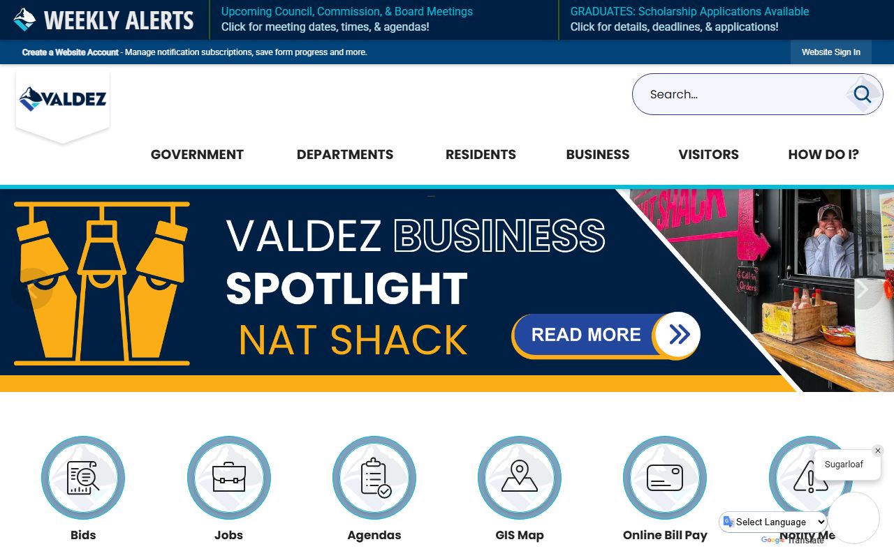 Valdez Alaska inmate population City of Valdez official portal