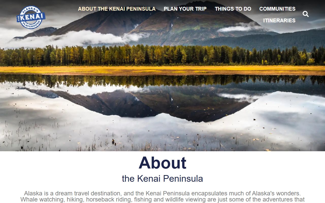 Kenai Peninsula Economic District resource page for Kenai area services