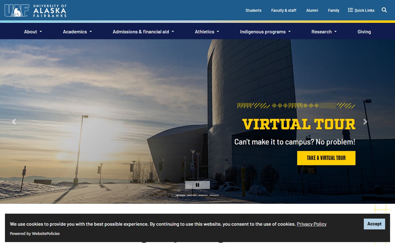 College Alaska inmate population University of Alaska Fairbanks resource